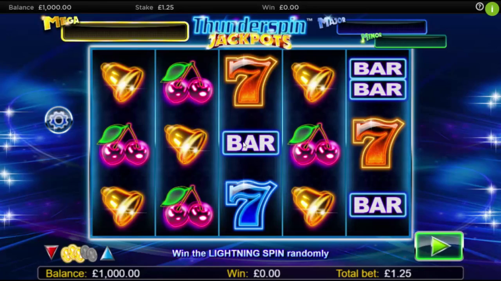 machine a sous gratuite Thunderspin jackpots