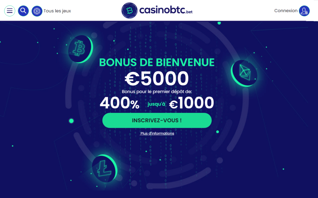 bonus de bienvenue 5000 euros