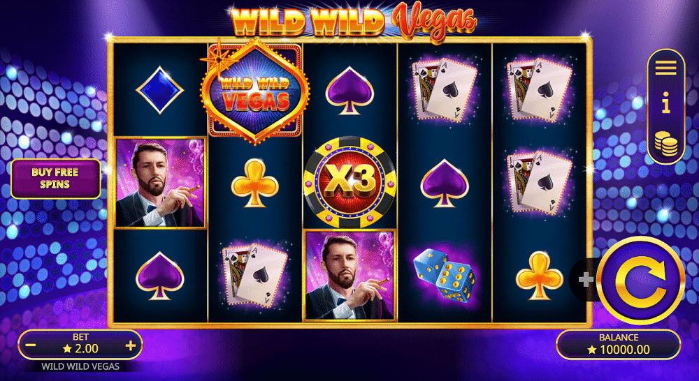 Wild Wild Vegas 5 rouleaux