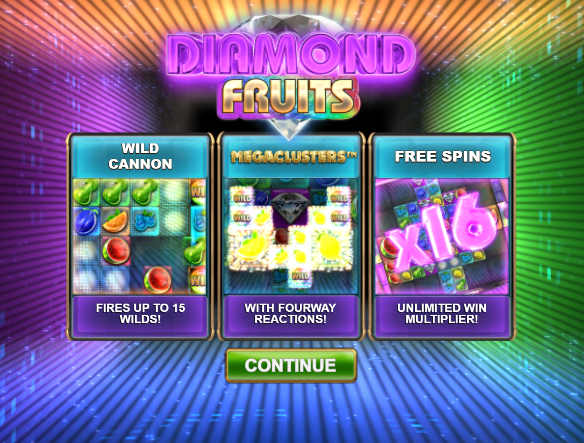 Diamond Fruits Megaclusters BTG