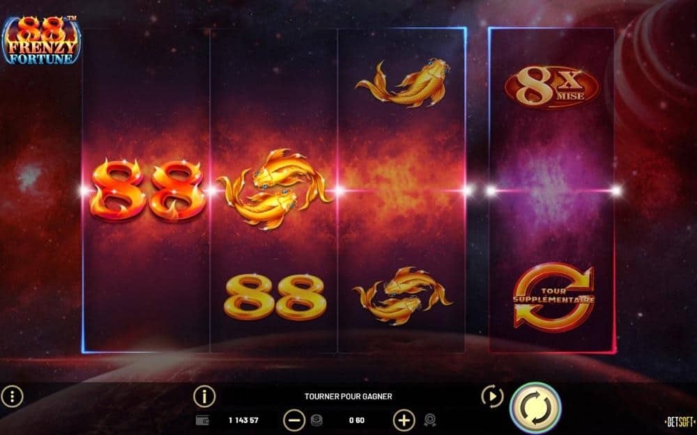 88 Frenzy Fortune symboles
