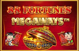 88 fortunes megaways logo