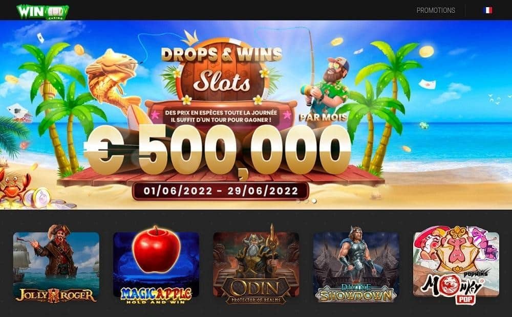 Bonus Winoui drops and wins