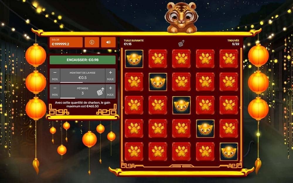 fonction Treasure Boost lucky yuanbao