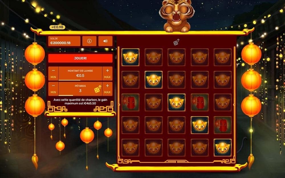 gameplay mini jeu Lucky Yuanbao