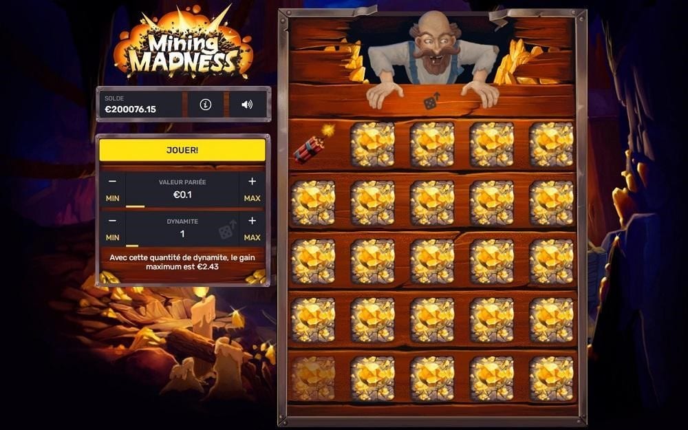 symboles Mining Madness
