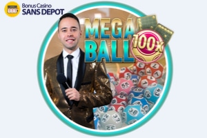 mega ball evolution gaming logo