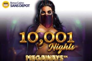 10 001 Nights Megaways logo