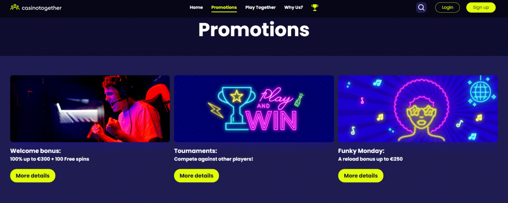 promotions Casino Together