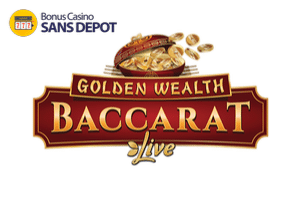 Golden Wealth Baccarat live logo bcsd
