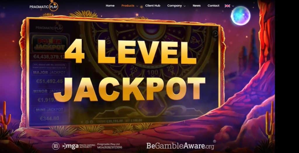 jackpot a quatre niveaux 