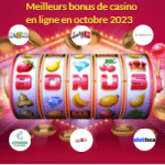 meilleurs bonus de casino en ligne en octobre 2023