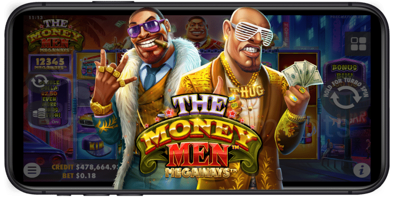 The Money Men Megaways mobile