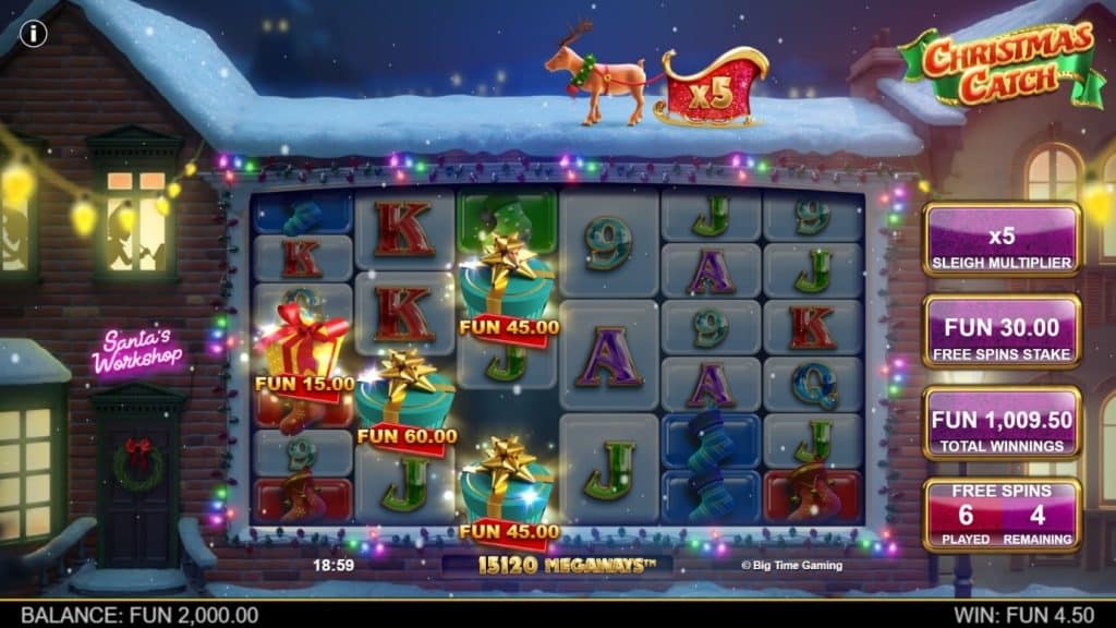 Christmas Catch fun