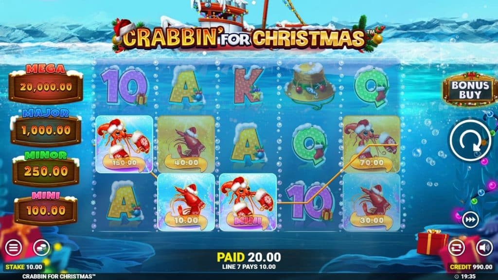 Crabbin' for Christmas ligne paiement