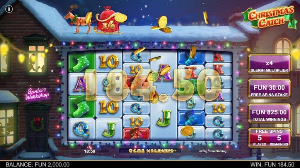 Gameplay Christmas Catch