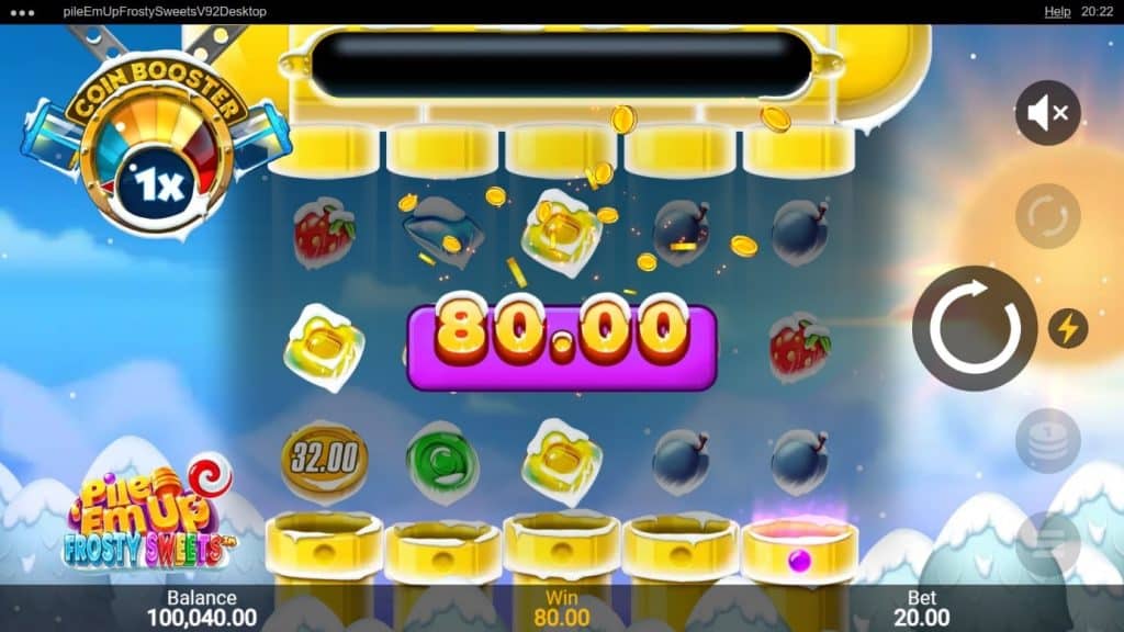 Pile 'Em Up Frosty Sweets gains