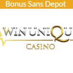 bonus sans depot winunique casino