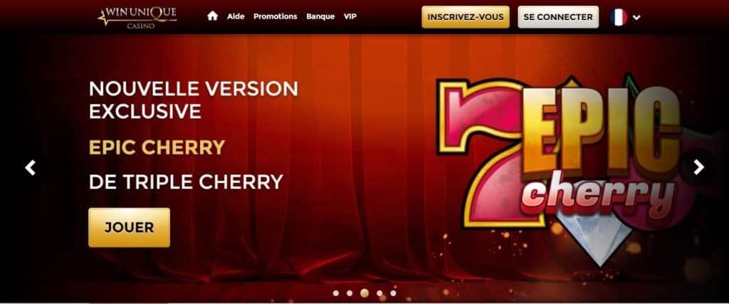 winunique casino apercu
