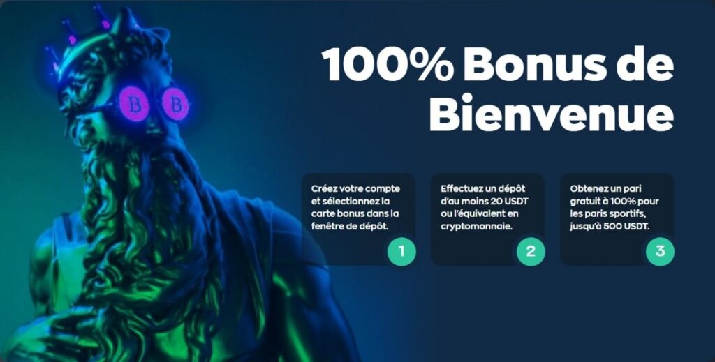 100 % bonus bienvenue vave 
