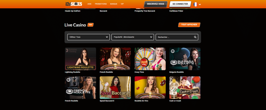 i24slots live casino