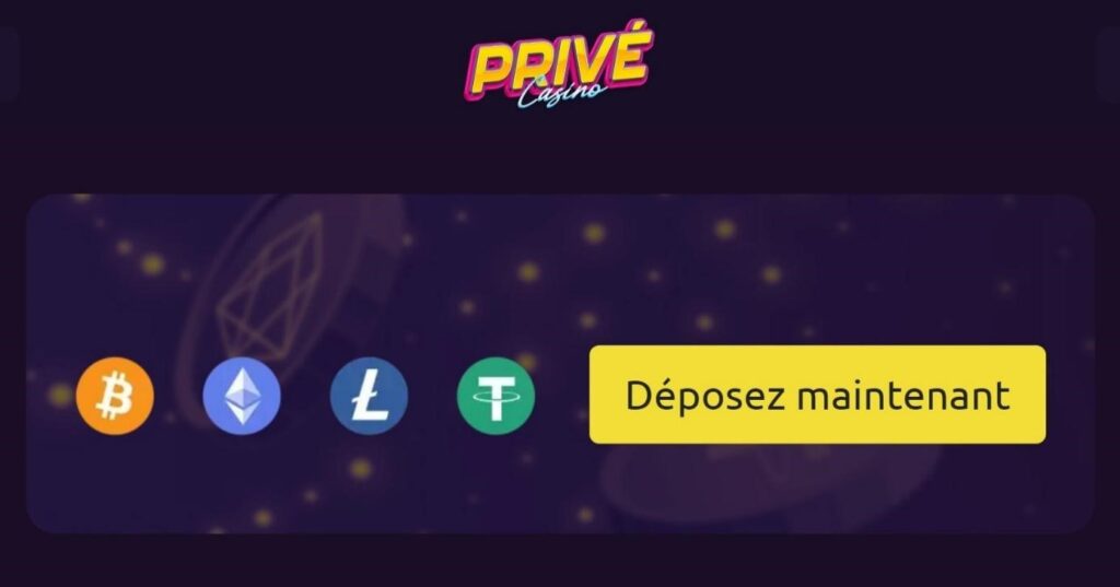 moyens de pots en crypto sur prive casino