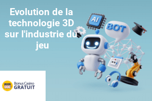 évolution technologie 3D dans jeu