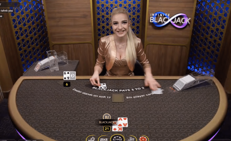 infinite blackjack