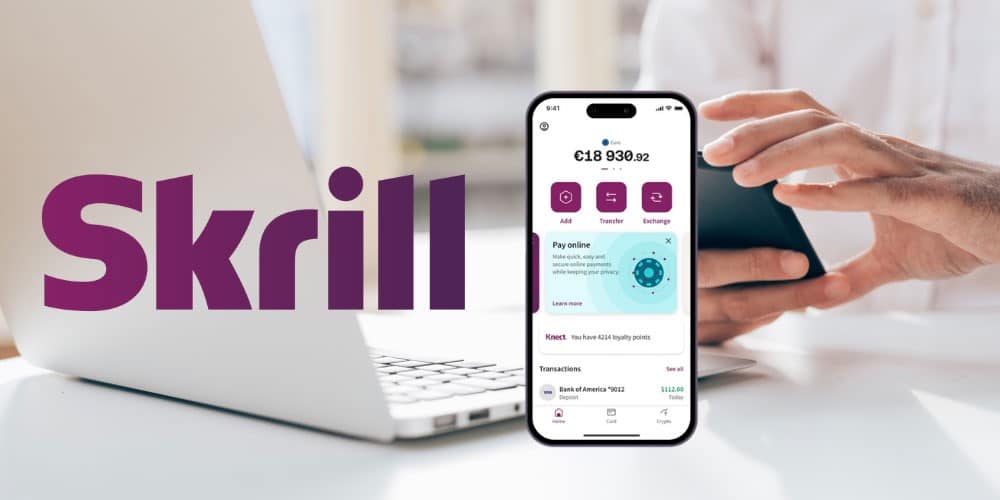ouvrir un compte Skrill sur mobile