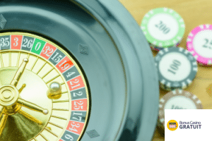 roulette en or - jetons