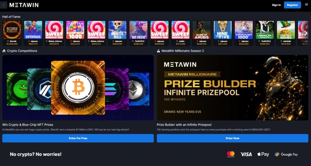 Metawin Casino piraté 