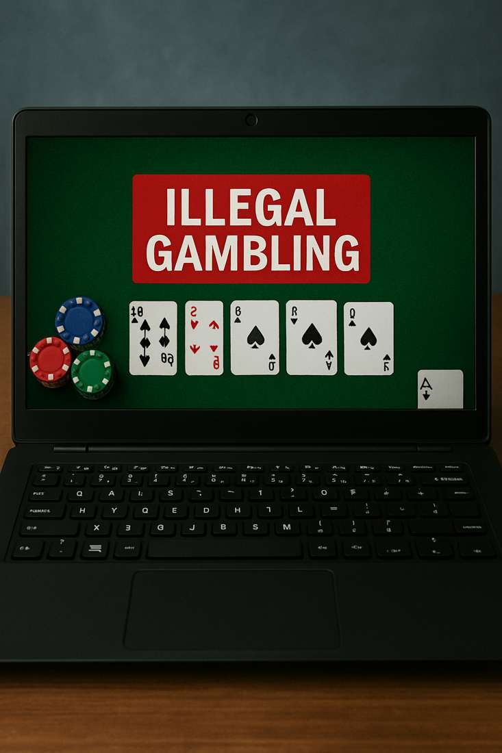 jeux en ligne et sites illégaux