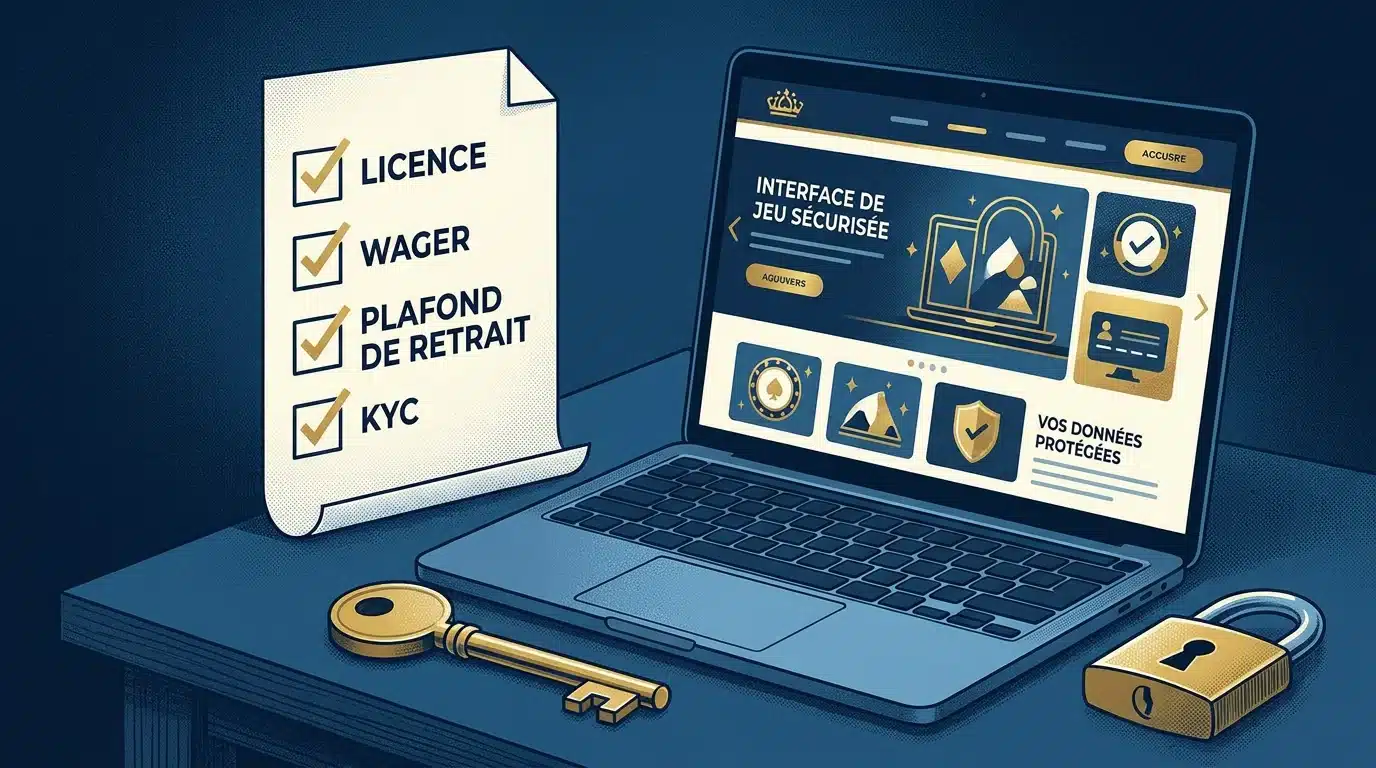 Checklist de vérification des conditions d'un bonus casino sans dépôt