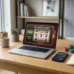 Bureau moderne illustrant l'analyse des bonus de casino sans dépôt en 2026