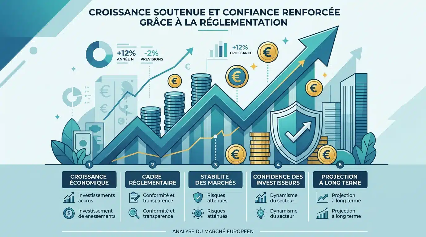 Illustration de la croissance du marché des jeux d'argent en France encadrée par la régulation
