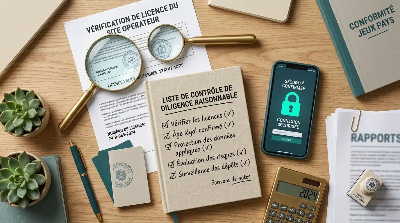 Vérification de la licence et jeu responsable pour un casino sans dépôt