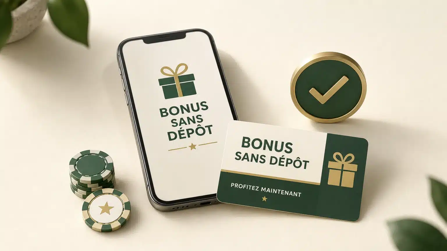 Illustration d’un bonus sans dépôt à vérifier