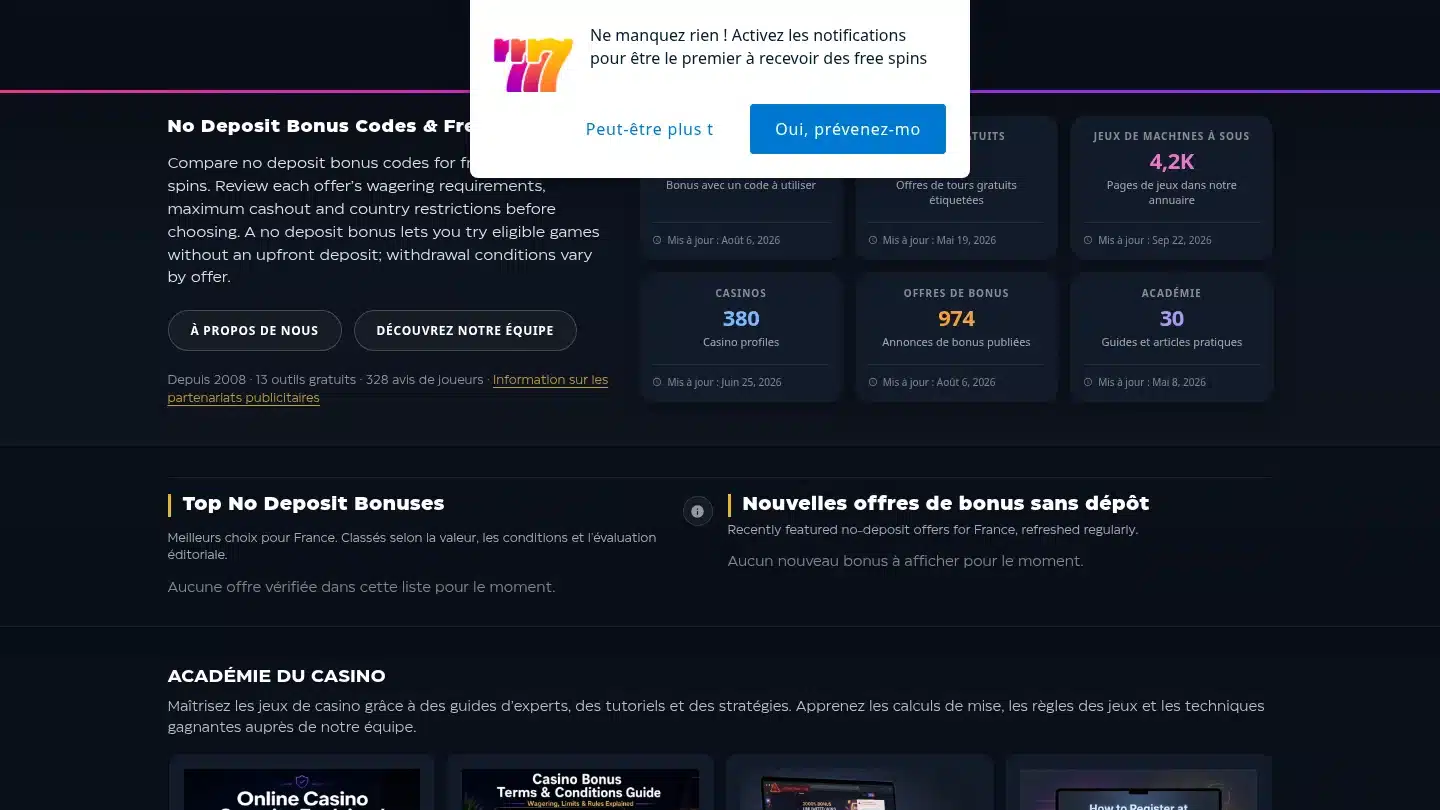 No Deposit Bonus